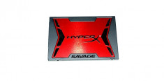 Kingston SSD Kit Hyper Savage, 120GB, SATA III 6Gb/s, Speed 560/360MB, 2.5 inch, 7 mm foto