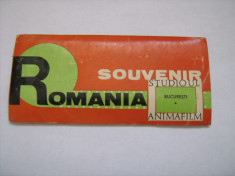 Diapozitive - Souvenir Romania, imagini din Bucuresti, vol.1, produs Animafilm foto