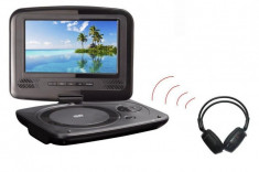 DVD Player portabil casti Wireless Soundmaster PDB1950 Negru foto