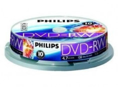 Philips DVD-RW 4.7GB (10 buc. Spindle, 4x) PHILIPS foto