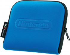 Husa Nintendo 2DS Negru - Albastru foto