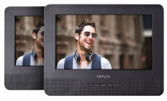 DVD Player portabil cu ecran dublu ODYS Seal 7 Negru foto