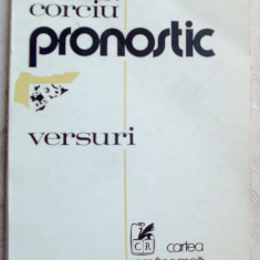 LIANA CORCIU - PRONOSTIC (VERSURI) [volum de debut, 1975 / tiraj 500 ex.]