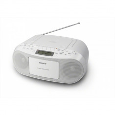 Radio casetofon portabil cu CD Sony CFD-S50 Alb foto