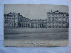 Carte postala circulata in anul 1904 - Chateau de Compiegne foto