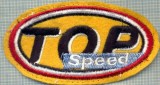 124 -EMBLEMA SPORTIVA-AUTOMOBILISM?-TOP SPEED(CEL MAI RAPID)-starea care se vede