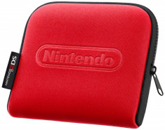 Husa Nintendo 2DS Negru - Rosu foto