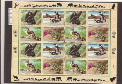 UNO Wien 2002 fauna - 357/60 klbg foto