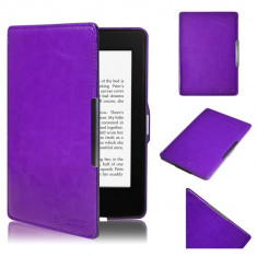 Husa Smart Amazon Kindle Paperwhite 1 2 3 + folie protectie display + stylus foto