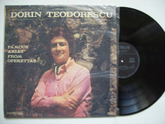 Disc vinil DORIN TEODORESCU - Arii celebre din operete (ST - ECE 03182) foto