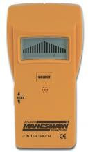 Detector 3-in-1, Metal, Grinzi&amp;amp; Voltaj - MANNESMANN - M99980 foto