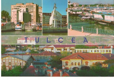 CPI (B6577)TULCEA. SEDIUL ARBDD, CAPITANIA, CHEIUL DUNARII..., EDITURA AGNUS. foto