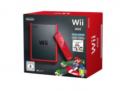 Consola Nintendo Wii mini + joc Mario Kart foto