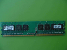 Memorie RAM PC DDR2 512MB PC5300 667MHz Kingston foto