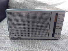 Radio portabil vintage Grundig Boy 30, stare buna. foto