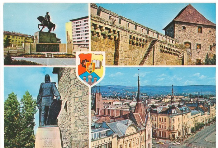CPI (B6592) CARTE POSTALA - CLUJ-NAPOCA: MIHAI VITEAZUL, TURNUL CROITORILOR BABA