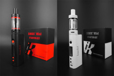 Tigara Eelectronica Subox Kanger Mini 50W KIT Black / White foto