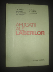 I. M. POPESCU * A. M. PREDA - APLICATII ALE LASERILOR {1979} foto