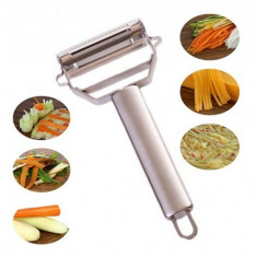 Curatator multifunctional din inox 2in1 foto