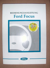 Manual utilizare ford focus in limba germana foto