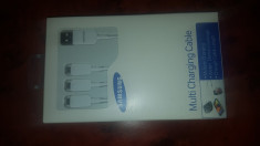Cablu universal Samsung cu incarcare micro-usb (multi charging), original, nou foto