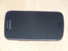 PACHET SPECIAL! Samsung S7580 Galaxy Trend Plus, Black Negru foto