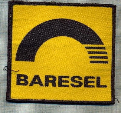 177 -EMBLEMA -BARESEL -FIRMA GERMANA DE CONSTRUCTII -starea care se vede foto