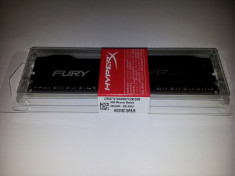 Memorie RAM DDR3 8GB 1866MHz PC Kingston HyperX FURY Black CL10 SIGILATE foto