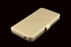 HUSA HUAWEI ASCEND G620S CARTE CU INCHIDERE MAGNETICA GOLD AG foto