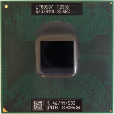 Intel Pentium Dual-Core T2310 SLAEC 1.46Ghz Socket P 478 p478 PPGA478 foto