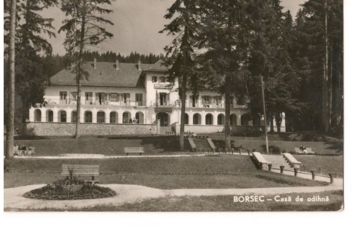 CPI (B6601) CARTE POSTALA - BORSEC. CASA DE ODIHNA, RPR