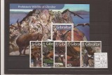 Gibraltar- prehistoric fauna - 1218/22+bl.80
