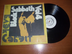 BLACK SABBATH vol.4 disc vinil LP vinyl pick-up pickup foto