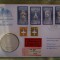 GERMANIA - DDR - FDC Circulat si Medalie Philatelia &#039;89 - 1989