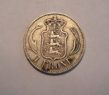Danemarca 1 Krone 1892
