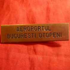 Insigna Aeroportul Bucuresti- Otopeni ,L= 6 cm