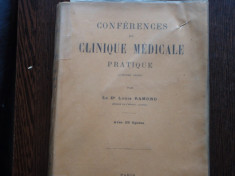 CONFERECES DE CLINIQUE MEDICALE PRACTIQUE 1934 foto