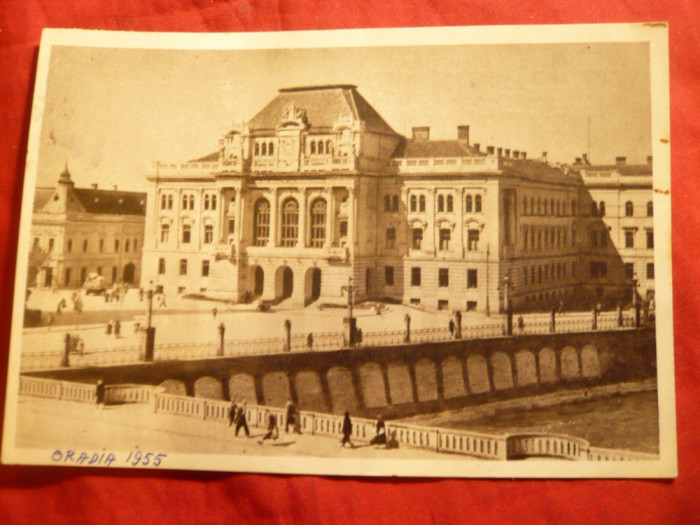 Ilustrata Oradea -Sfatul Popular , circulat 1955