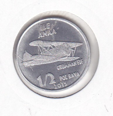 bnk mnd Anaa Island 1/2 poe rava 2015 , aviatie - Grumman F3F