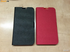 Husa Huawei Ascend Y5 Y560 Flip Case Inchidere Magnetica Red foto