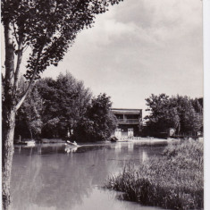 CARTE POSTALA TG.-MURES STRANDUL CIRCULATA 1960