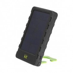 Incarcator portabil universal Kit Solar Black 3000mAh, PWRSOL3 foto