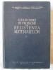 CULEGERE DE PROBLEME DIN REZISTENTA MATERIALELOR, Vol. II, Buzdugan s. a., 1963, Didactica si Pedagogica