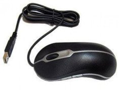 Mouse Optic DELL MOA8BO , USB , Silver&amp;amp;Black foto
