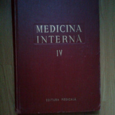 w4 Medicina interna- volumul 4 - sub redactia Acad. Dr. Gh. Lupu