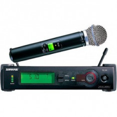 Microfon profesional SHURE SLX BETA 58A - Fara fir (Wireless) foto