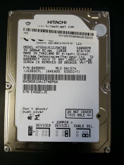 38.HDD Laptop 2.5&amp;quot; IDE ATA 120 GB Hitachi Travelstar 5400 RPM 8 MB foto