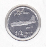 Bnk mnd Bora-Bora Island 1/2 poe rava 2015 , aviatie - Ryan FR1, Australia si Oceania
