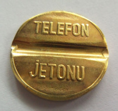 Jeton Telefon Public - TURCIA, *cod 2656 (marimea medie) foto