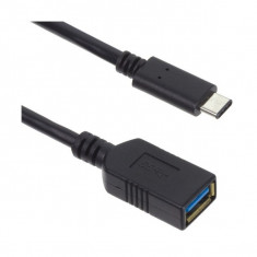 Cablu date si incarcare Kit USB-C 3.1 ? USB-A, CA3USBADP Negru foto